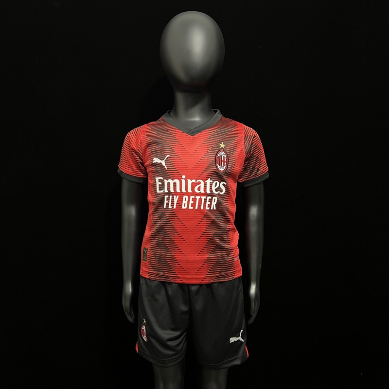 Children's AC Milan Home Jersey 2023/24