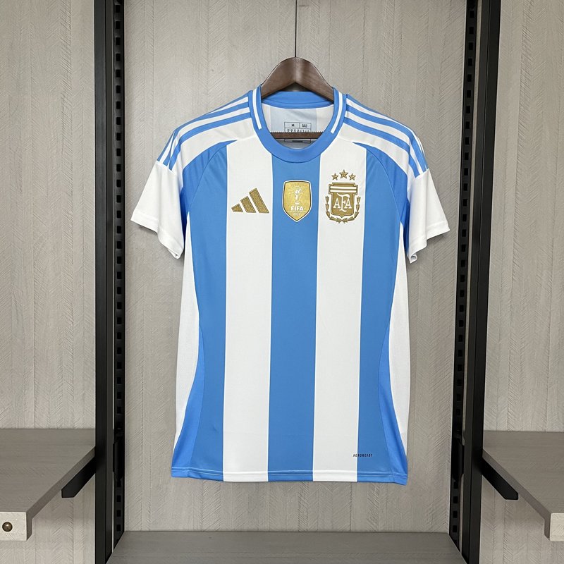 Discounted Price Shirt Argentina 2024/25 Home Jersey White Blue