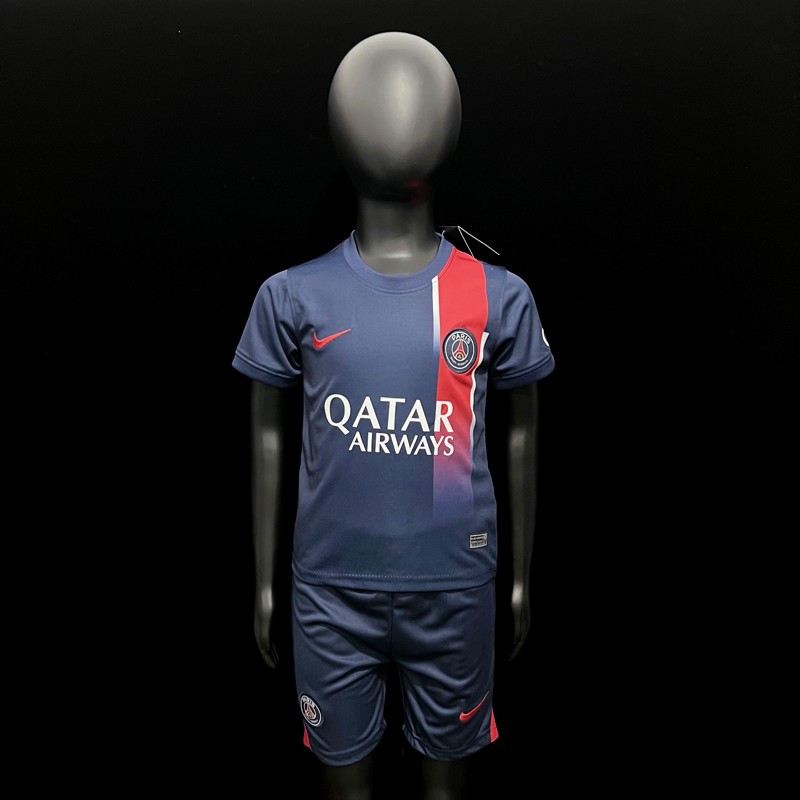 Dress Your Little Fan in Paris Saint-Germain Home Kit 2023/24