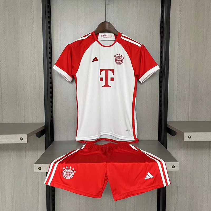 FC Bayern Munich 2023/24 Kids Home Jersey