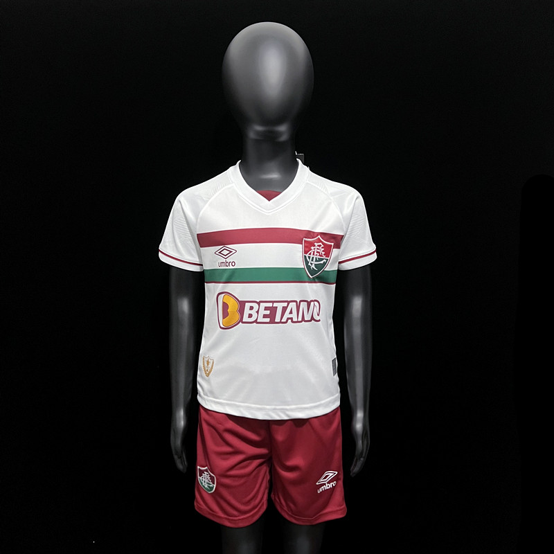 Fluminense Away Kit 2023/24 Football Jersey for Kids