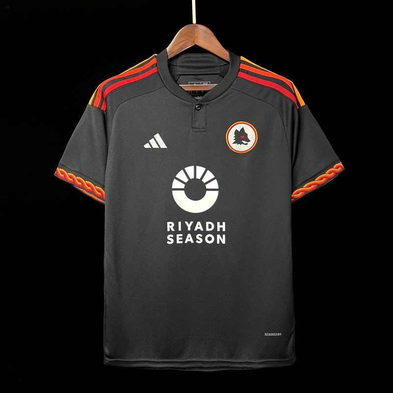 Get Your AS Roma Third Shirt 2023/24 incl. Riyadh Season Sponsor