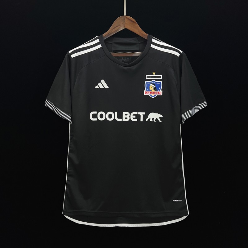 Men's Football Jersey Colo-Colo 2024 Away Shirt - Black