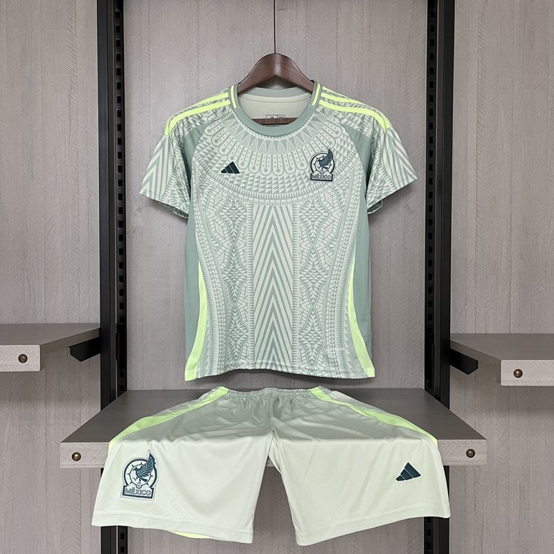 Mexico 2024 Away Jersey for Young Fans