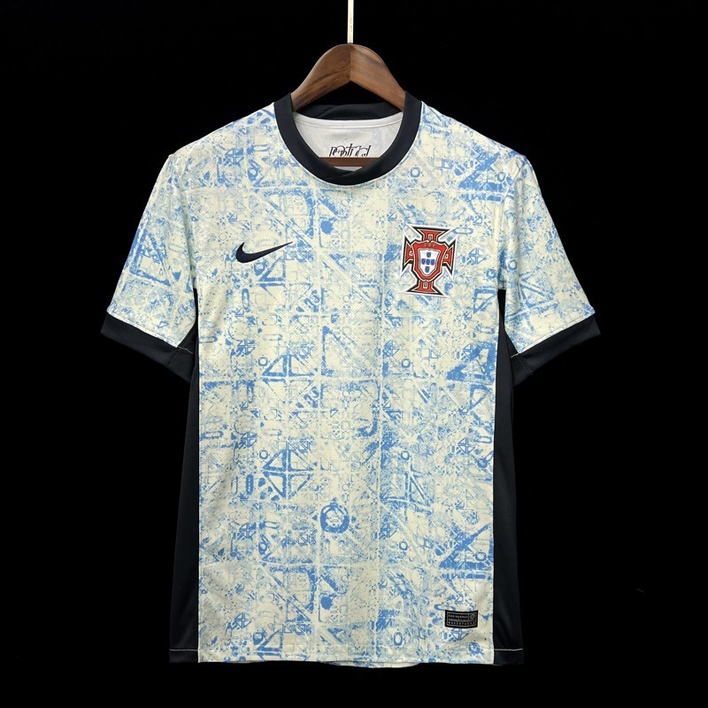Portugal Away Shirt EURO 2024 Football Jersey for Supporters