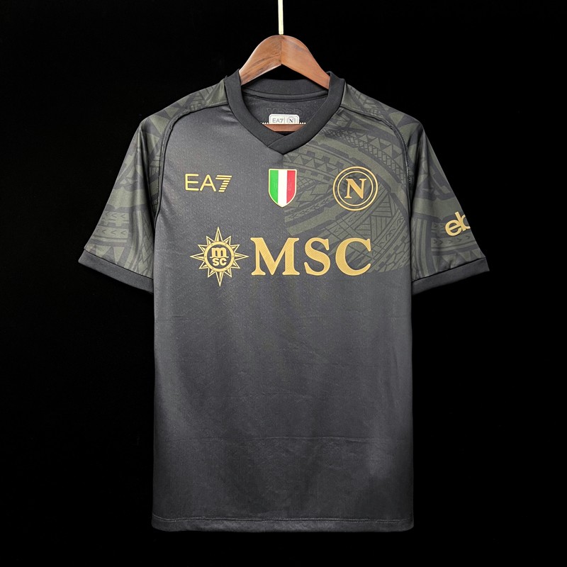 SSC Napoli 3rd Shirt Football Jersey for 2023/24 Season