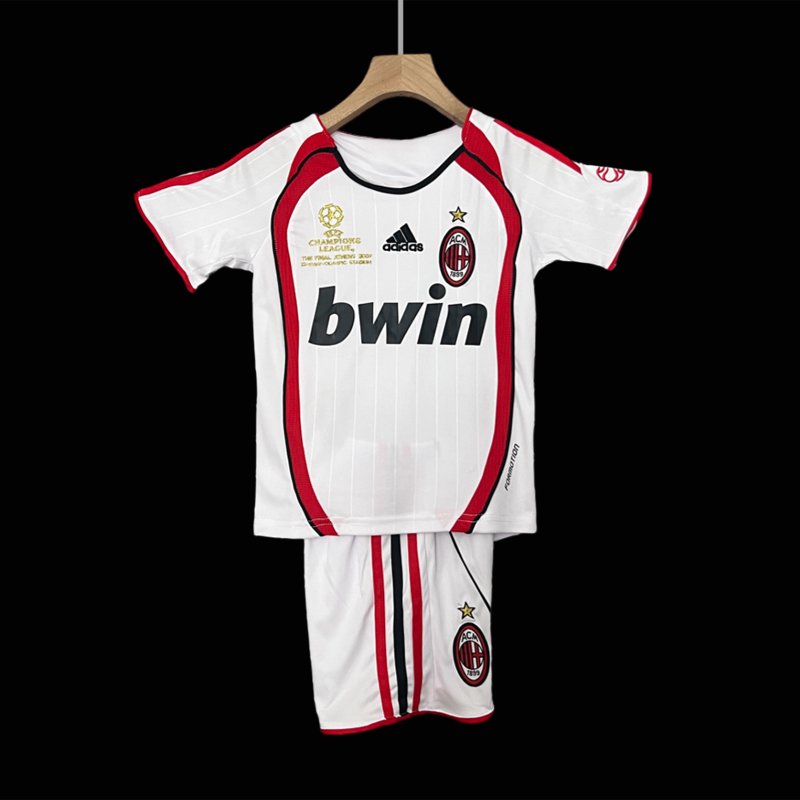 AC Milan 2006/07 Away Retro Jersey for Kids