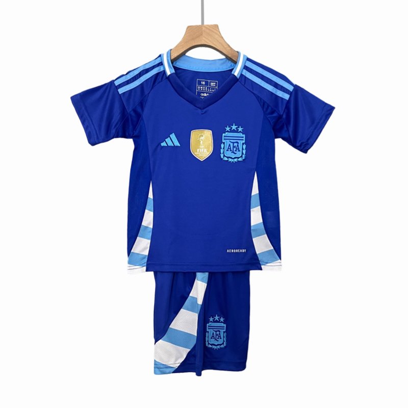 Argentina 2024 Kids Away Jersey Now Available