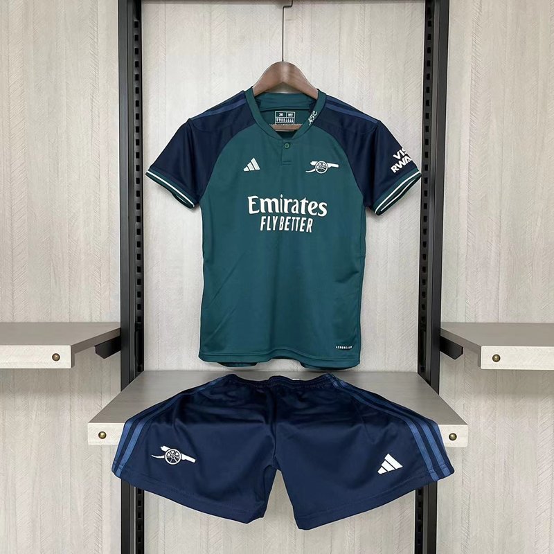 Arsenal 2023/24 Children's Third Kit with Shorts