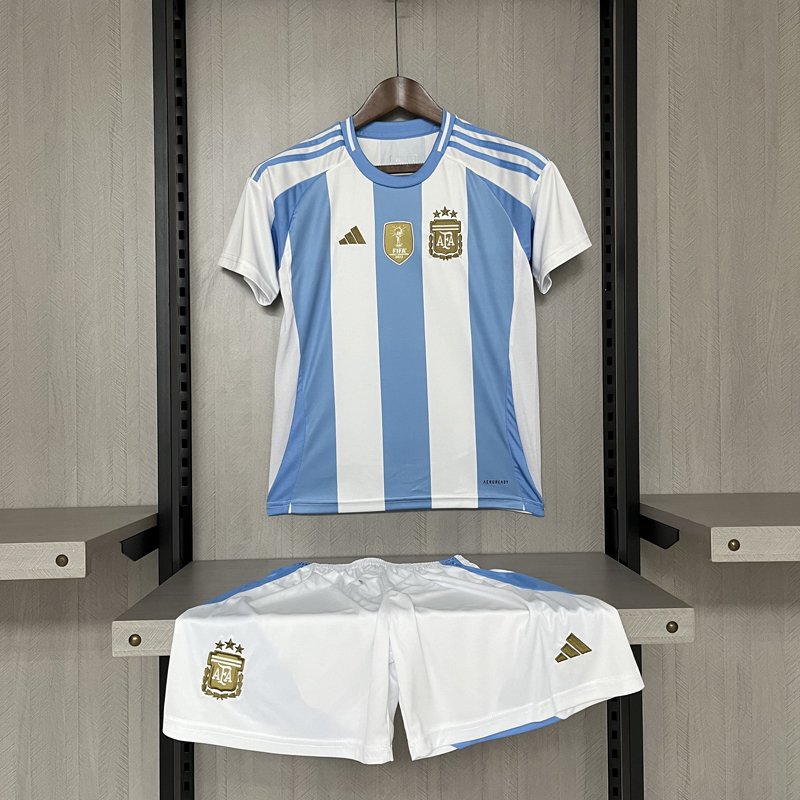 Children's Argentina 2024 Home Jersey + Shorts