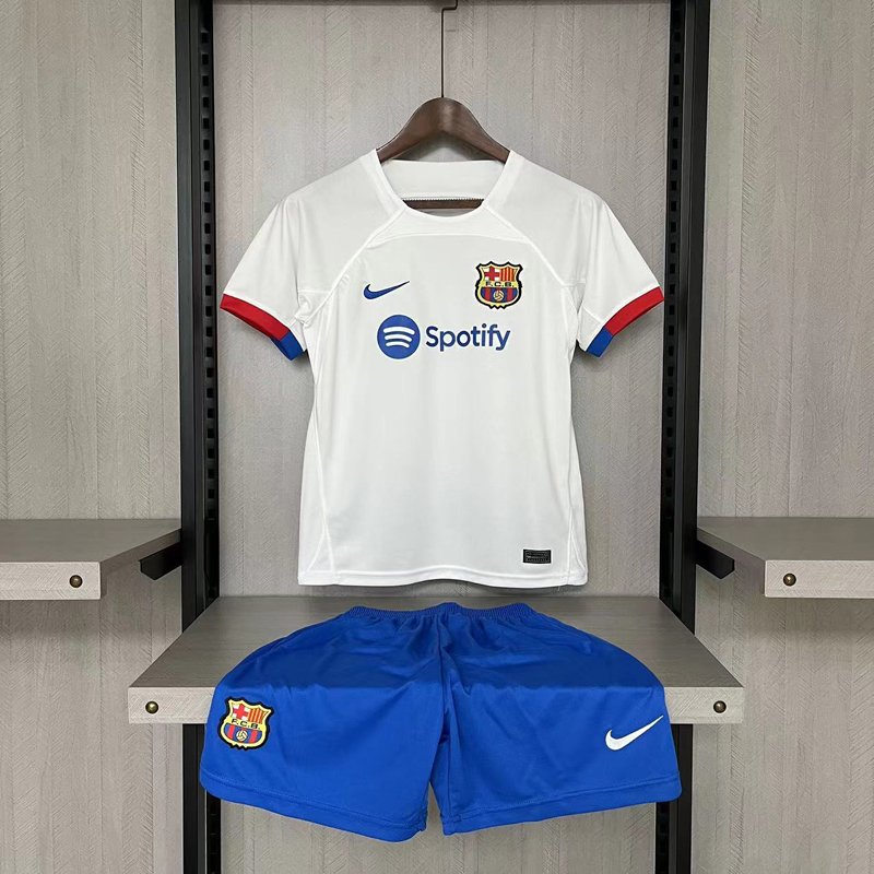 FC Barcelona 2023/24 Away Kit for Kids