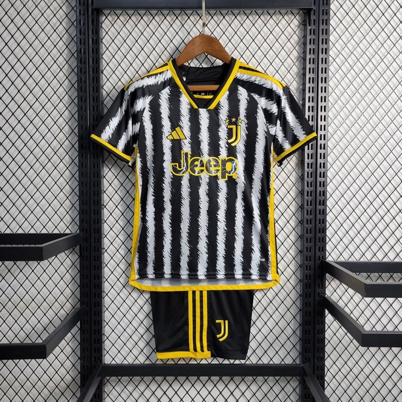 Get Your Juventus 23/24 Kids Home Kit Here