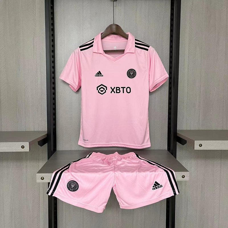Get Your Kids the Inter Miami CF 2023/24 Home Jersey + Shorts