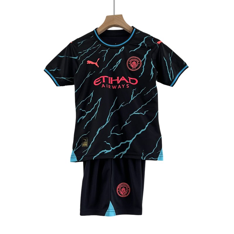 Get the 2023/24 Manchester City Third Kit for Kids - On Sale