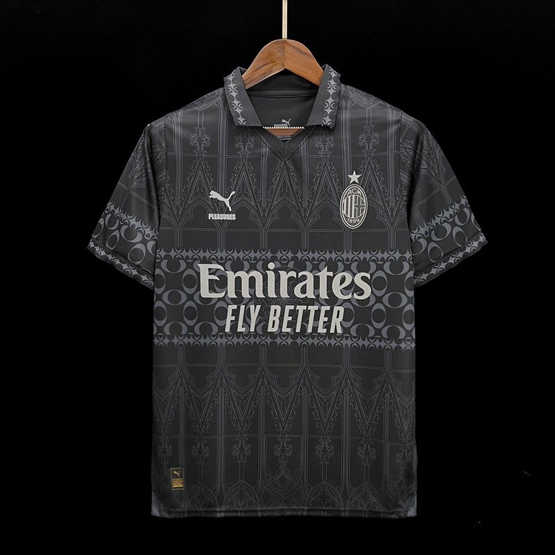 Milan AC x Pleasures Black Version Jersey 2023/24