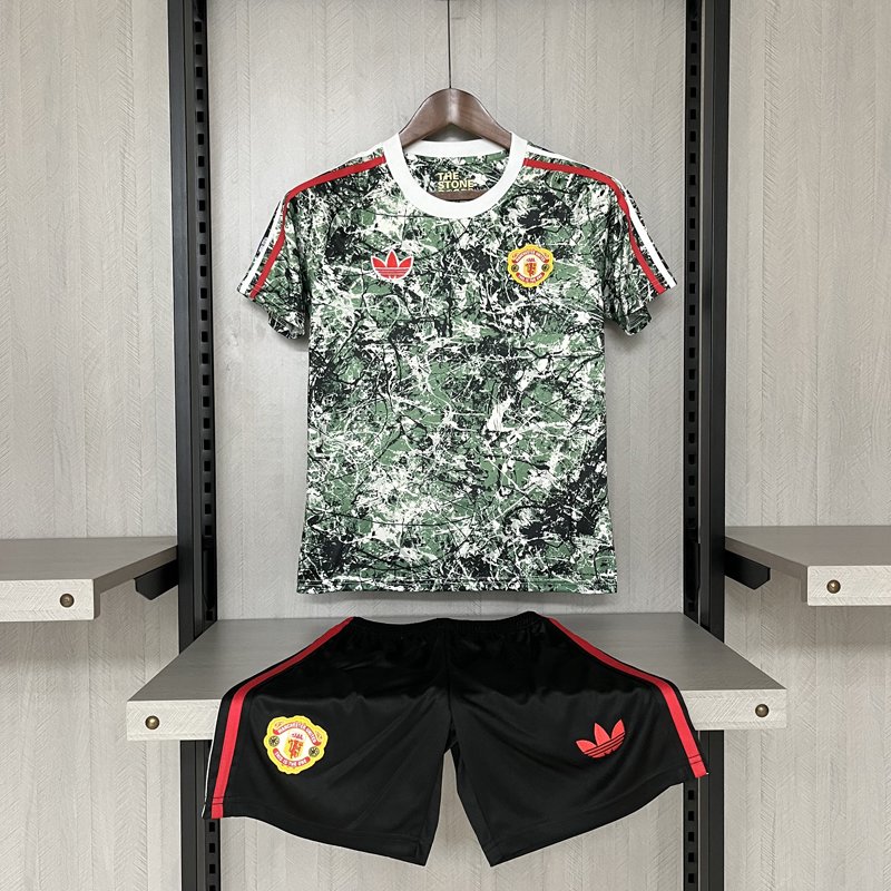 New Manchester United Kit Stone Roses Originals Icon Jersey For Kids