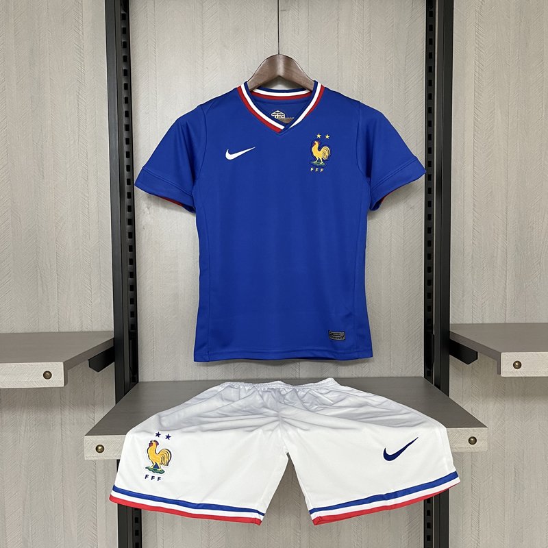 Order Your France EURO 2024 Home Football Kit for Kids Today