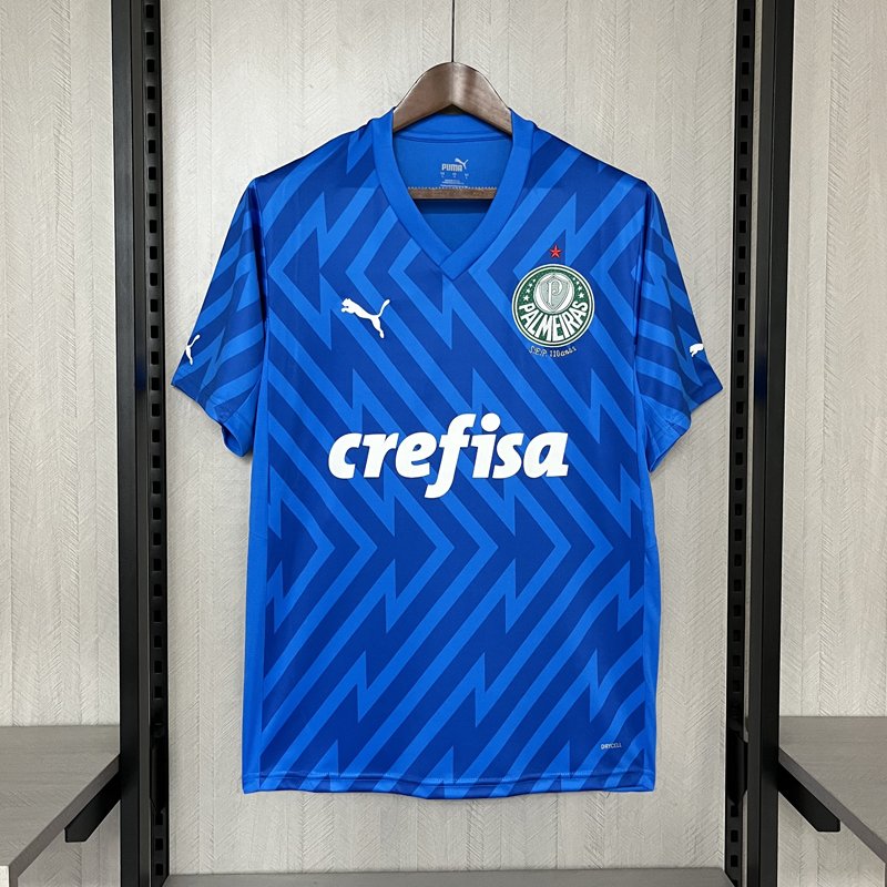 Palmeiras Home Goalkeeper Blue Jersey 2024/25