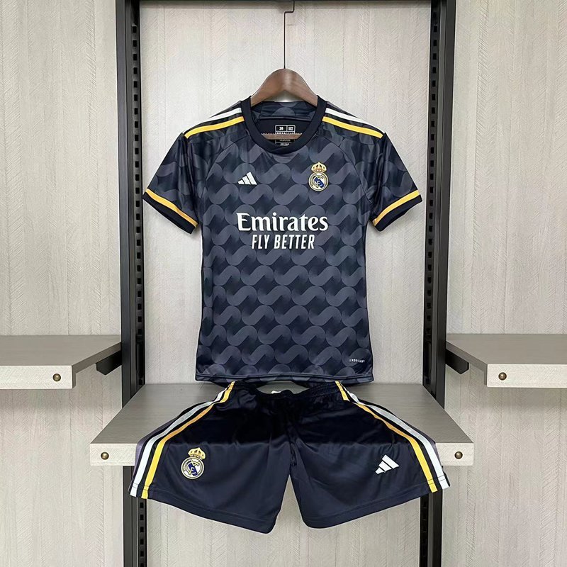 Real Madrid 23/24 Away Kit for Kids Available Now