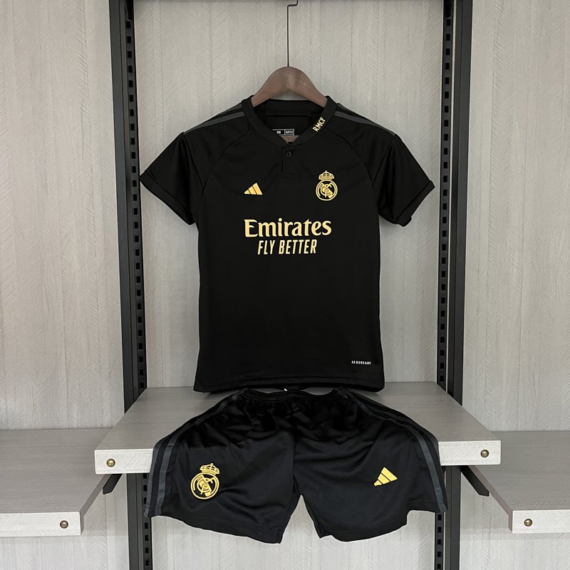 Real Madrid 23/24 Third Kids Kit On Sale