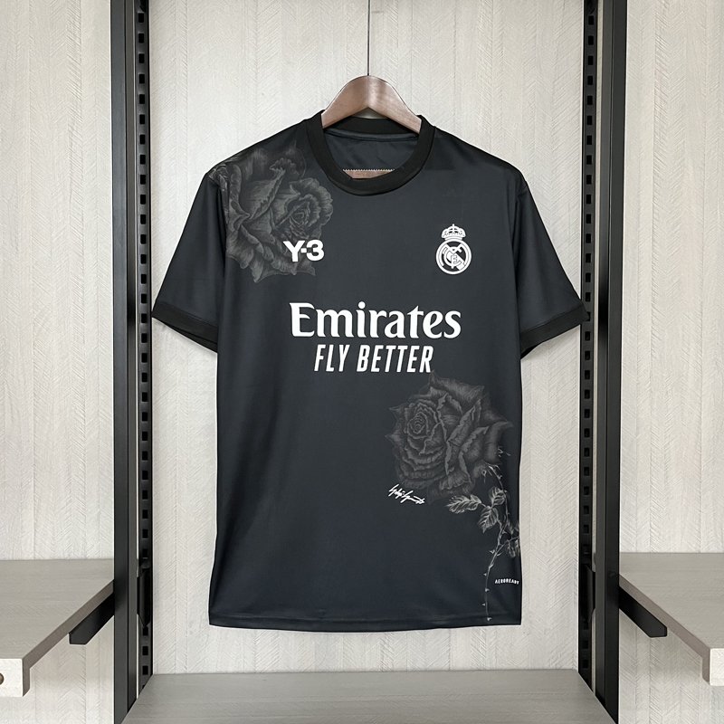 Real Madrid Y-3 GK 2024 Black Shirt