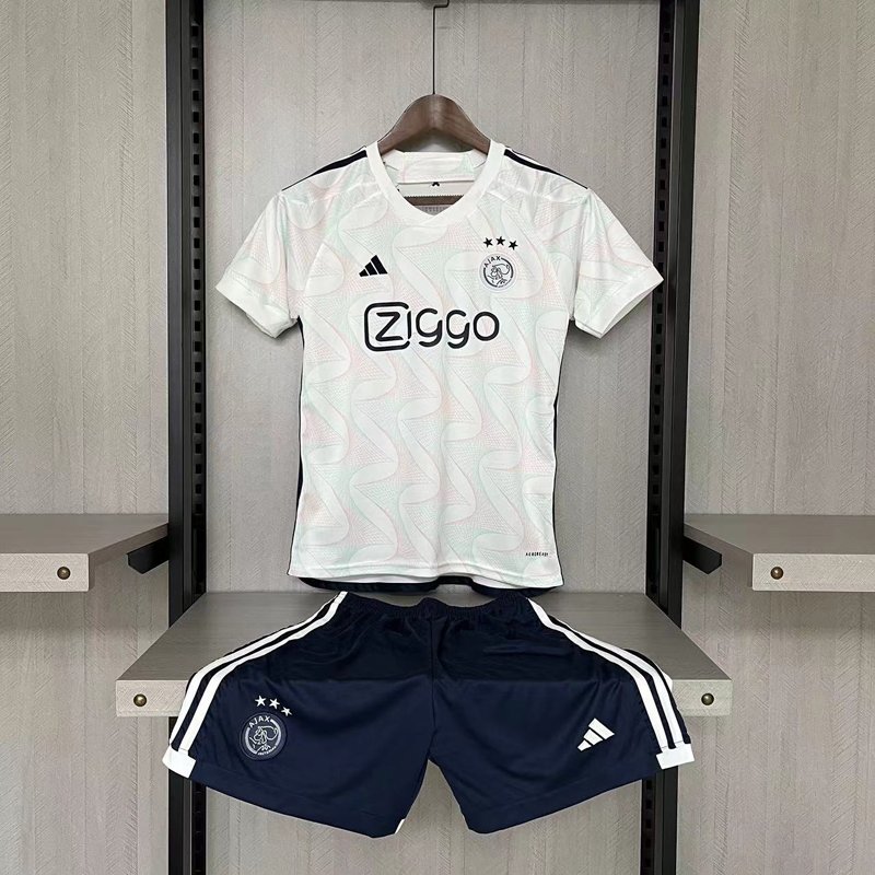 Shop AFC Ajax Children's 2023/24 Away Shirt + Shorts
