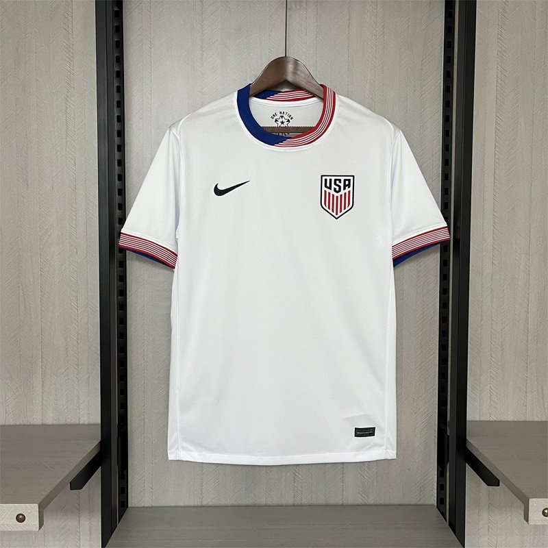 USA Home Replica Jersey 2024 USMNT Shirt White