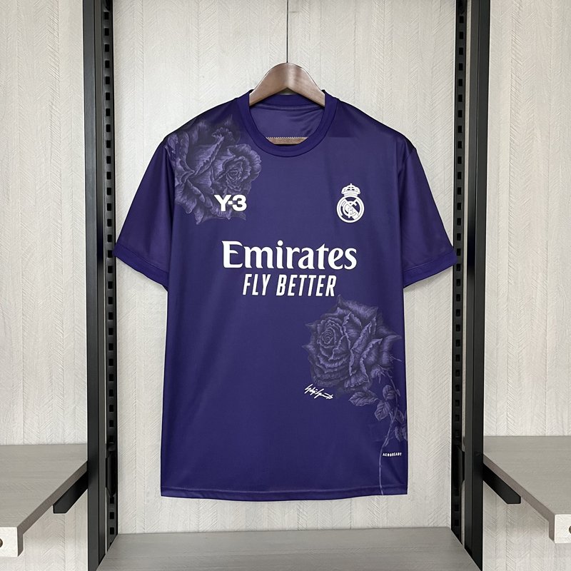 Y-3 x Real Madrid Exclusive Purple Fourth Shirt Edition