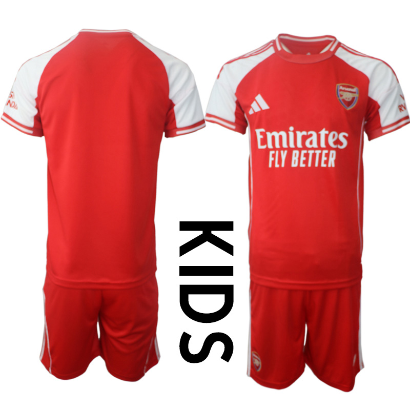 Arsenal Youth Football Shirt 25-26 Home