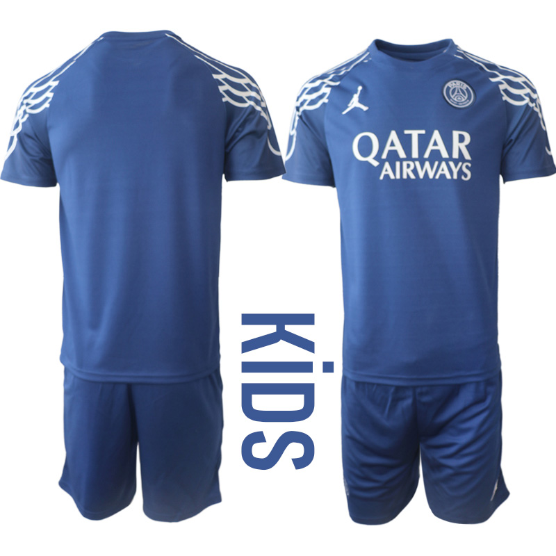 Les Rouge-et-Bleu 25-26 Fourth Kit Kids Football Shirt 2025-26